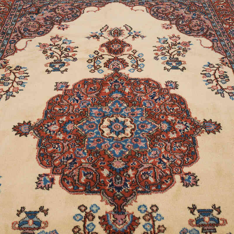 Vintage Turkish Hand-Knotted Rug - 6' 10" x 9' 7" (82" x 115") - K0069376