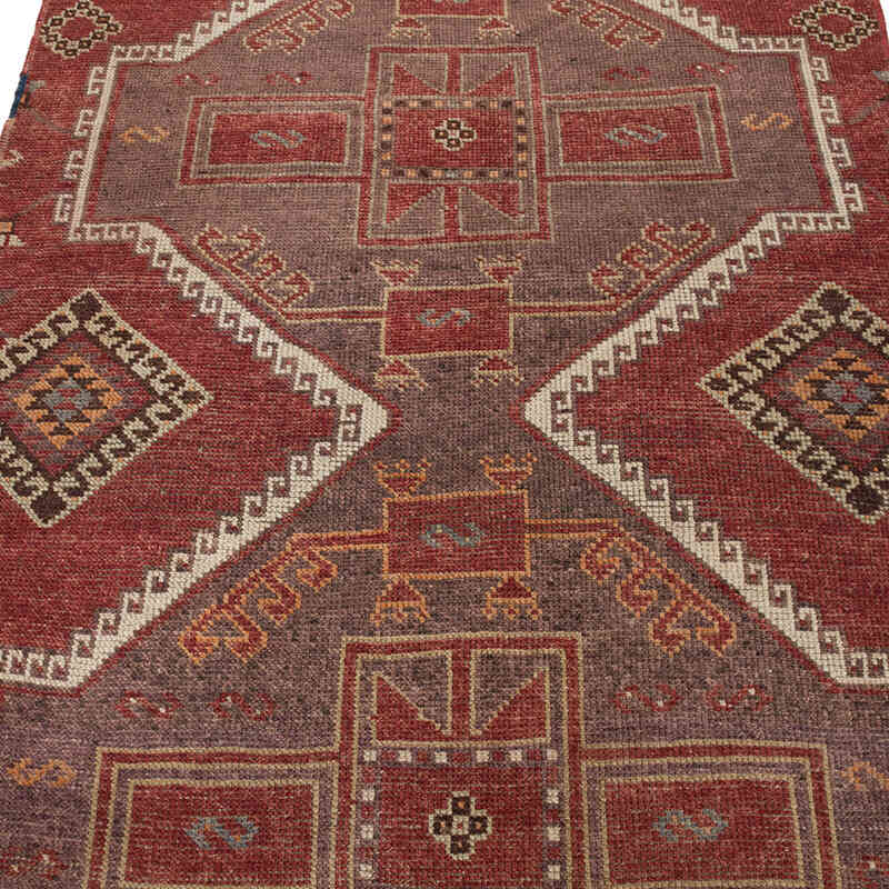 Vintage Turkish Hand-Knotted Rug - 3' 10" x 11' 5" (46" x 137") - K0069384