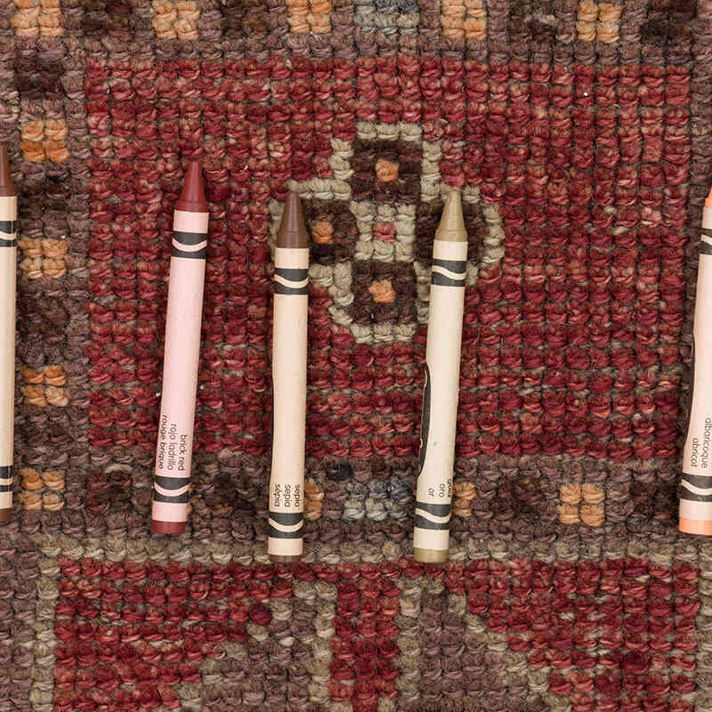 Vintage Turkish Hand-Knotted Rug - 3' 10" x 11' 5" (46" x 137") - K0069384