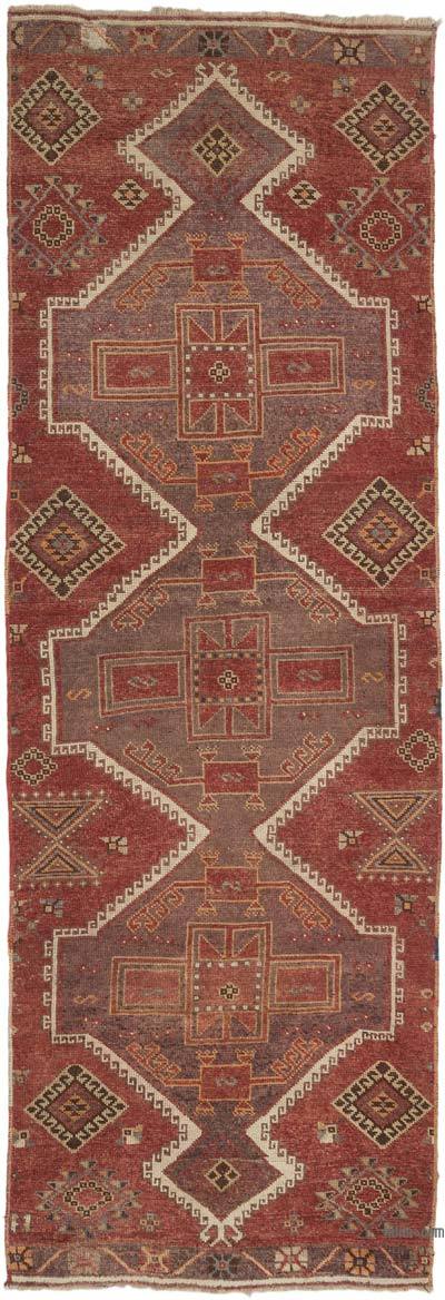 El Dokuma Vintage Halı - 118 cm x 347 cm