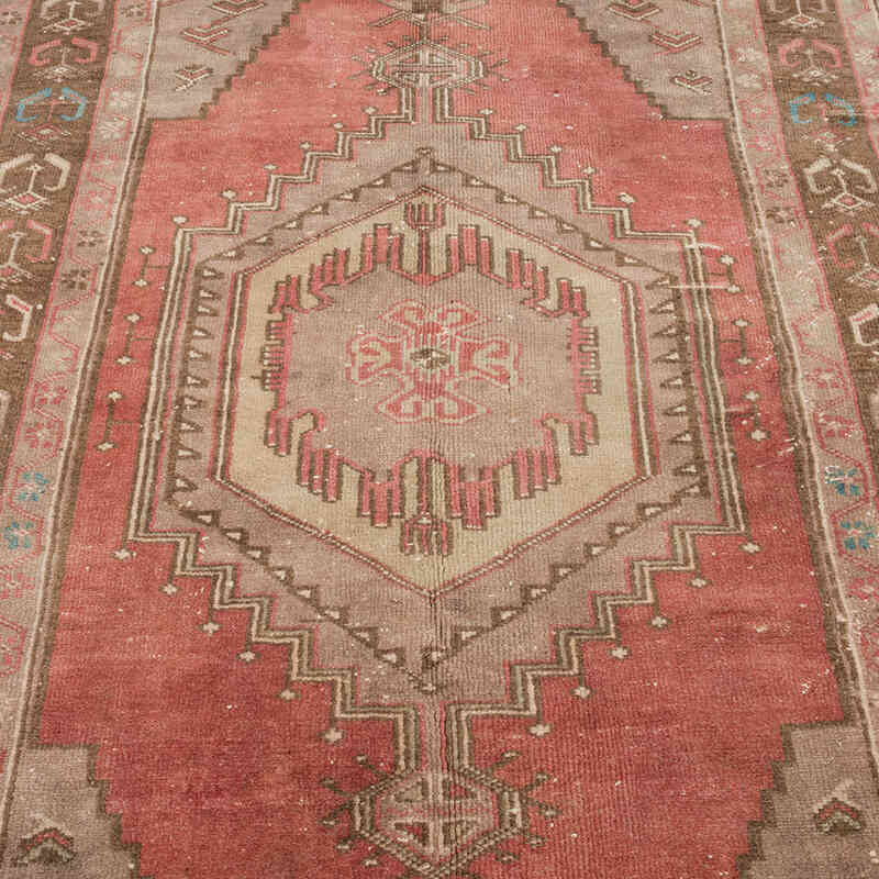 El Dokuma Vintage Halı - 135 cm x 267 cm - K0069385
