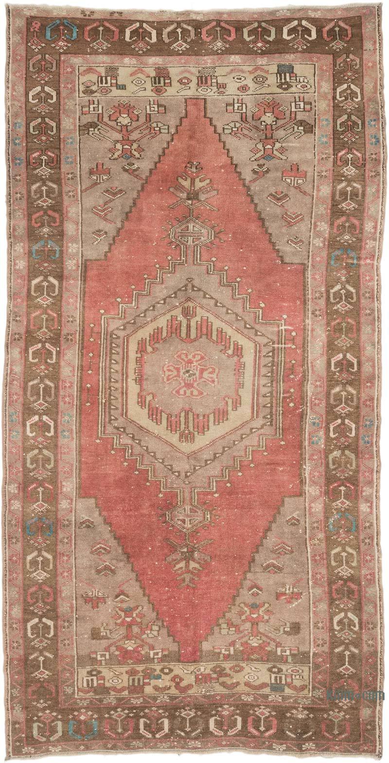 El Dokuma Vintage Halı - 135 cm x 267 cm - K0069385