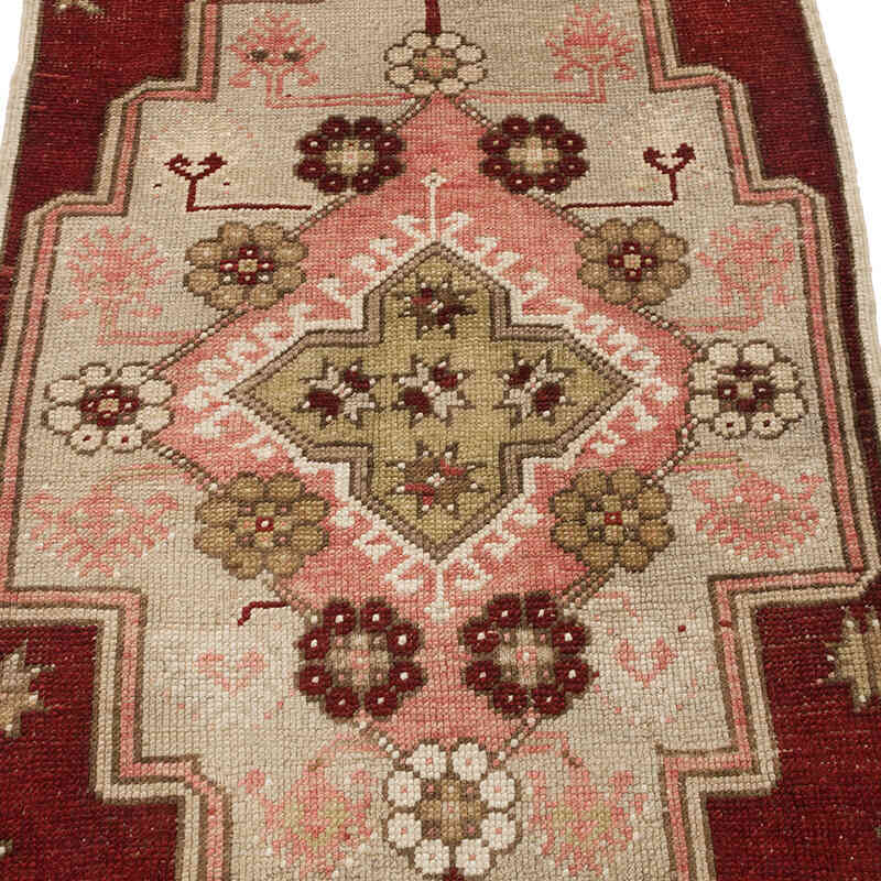 El Dokuma Vintage Halı - 78 cm x 133 cm - K0069390