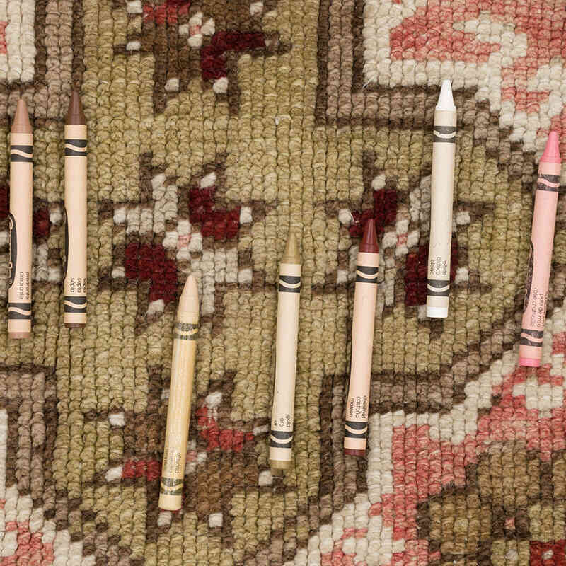 El Dokuma Vintage Halı - 78 cm x 133 cm - K0069390