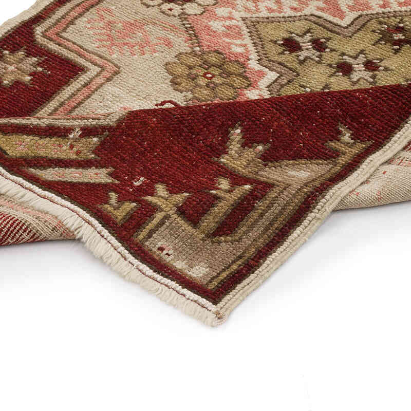 El Dokuma Vintage Halı - 78 cm x 133 cm - K0069390