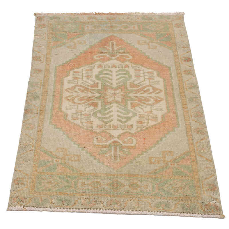 El Dokuma Vintage Hali - 52 cm x 89 cm - K0069391