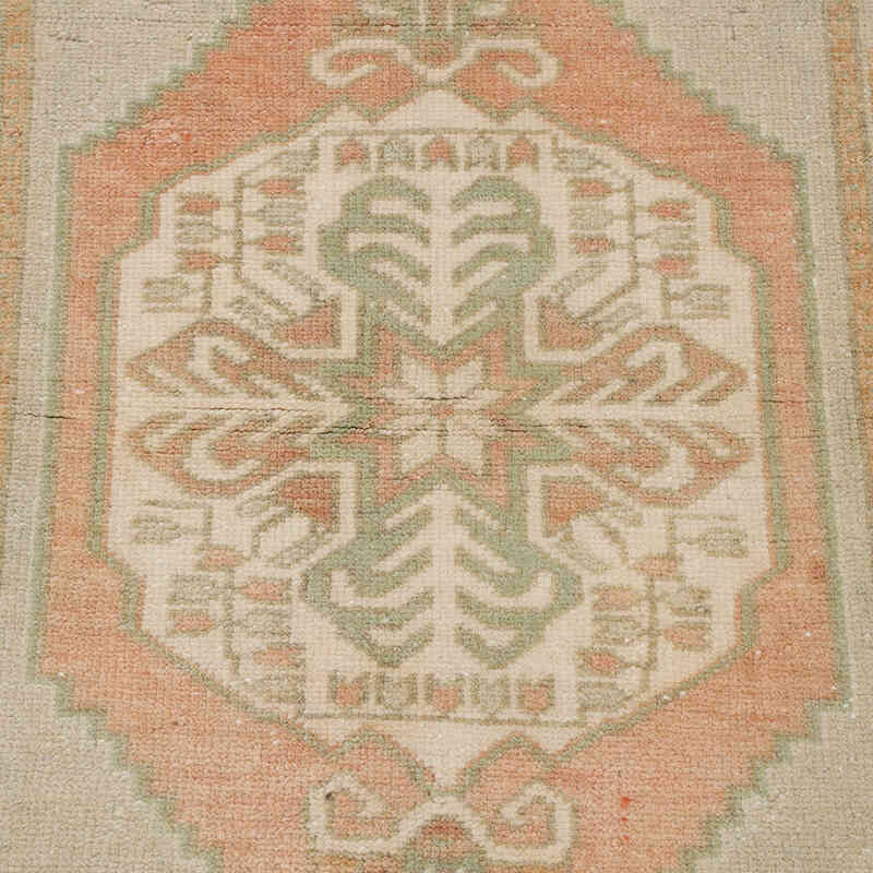 El Dokuma Vintage Hali - 52 cm x 89 cm - K0069391