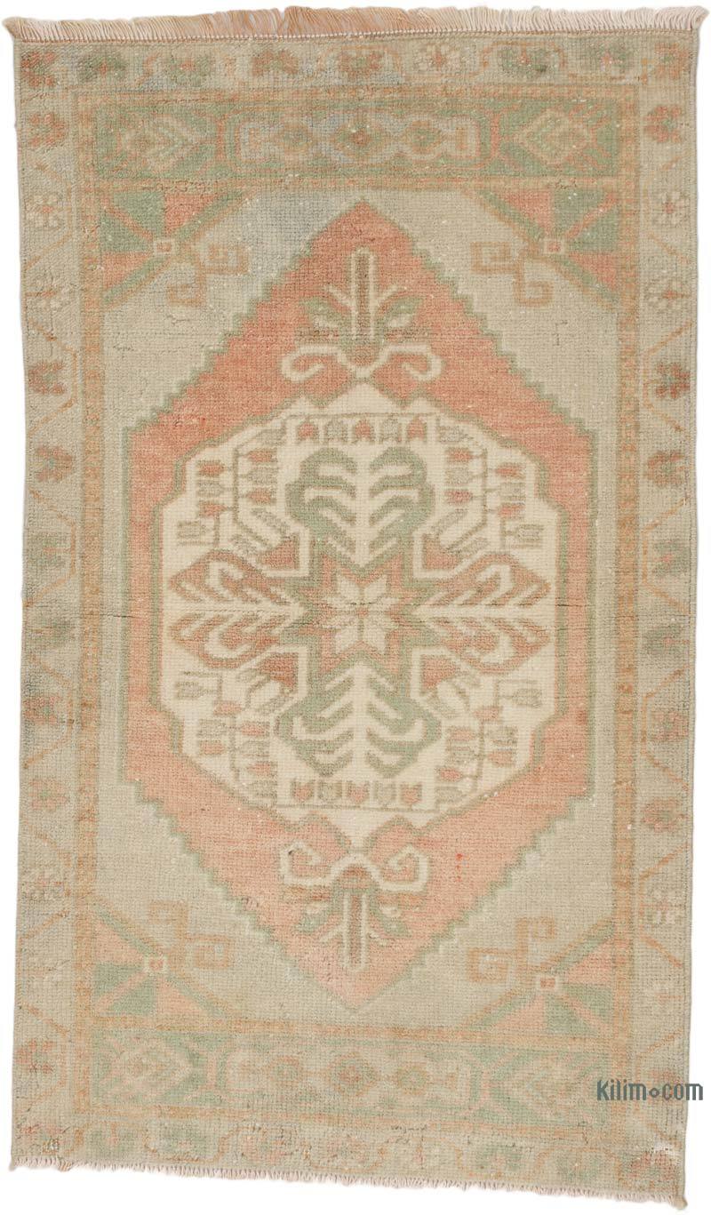 El Dokuma Vintage Hali - 52 cm x 89 cm - K0069391