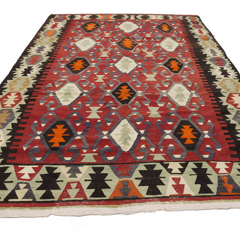 Alfombra Vintage Denizli Kilim - 190 cm x 332 cm - K0069403