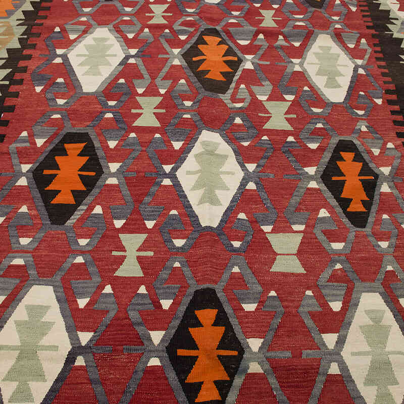 Alfombra Vintage Denizli Kilim - 190 cm x 332 cm - K0069403