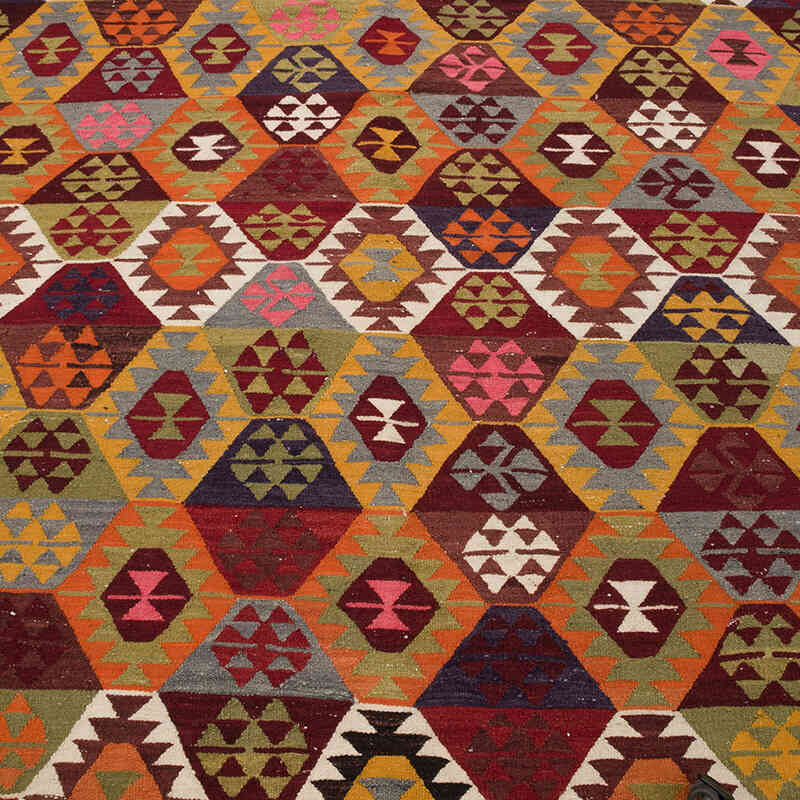 Alfombra Vintage Tavas Kilim - 176 cm x 381 cm - K0069406