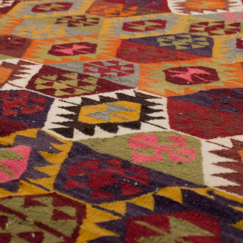 Alfombra Vintage Tavas Kilim - 176 cm x 381 cm - K0069406