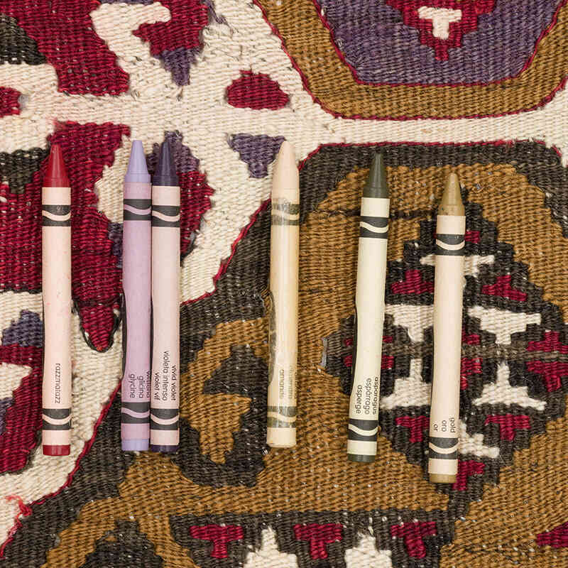 Vintage Kayseri Kilim Rug - 5'  x 11' 11" (60" x 143") - K0069419