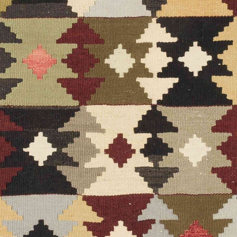 Vintage Milas Kilim Rug - 3'  x 5' 1" (36" x 61") - K0069444