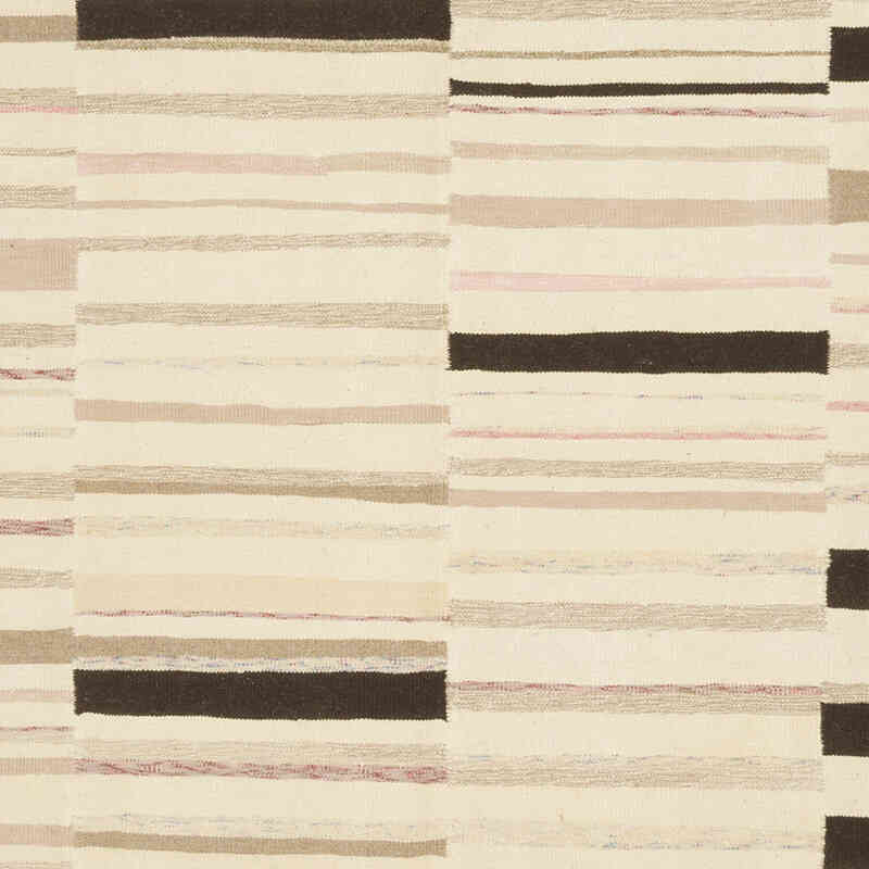 New Handwoven Turkish Kilim Rug - 6' 11" x 9' 4" (83" x 112") - K0069452