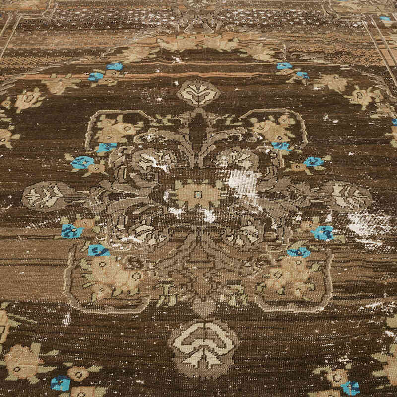 Alfombra Vintage Turca Anudada a Mano - 206 cm x 281 cm - K0069457