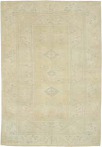 Alfombra Vintage Turca Anudada a Mano - 196 cm x 280 cm