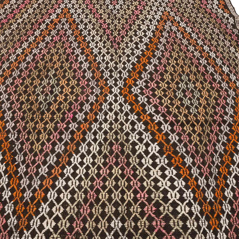 Vintage Anatolian Jijim Rug - 5' 3" x 9' 2" (63" x 110") - K0069471