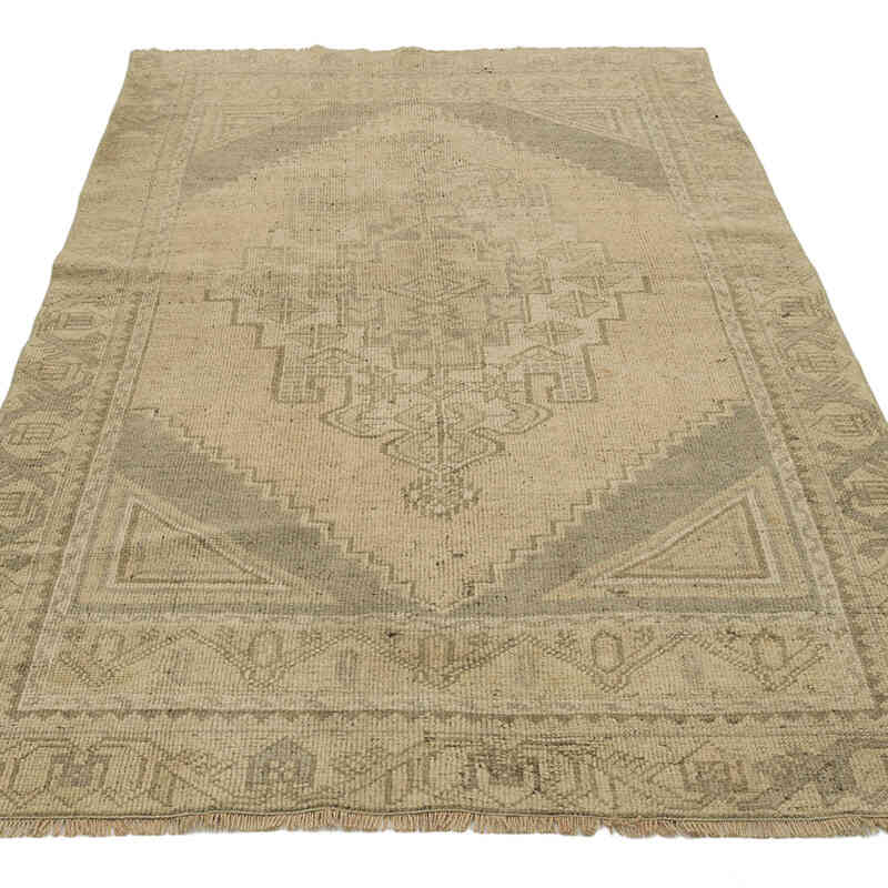 Vintage Turkish Hand-Knotted Rug - 3' 10" x 6' 7" (46" x 79") - K0069487