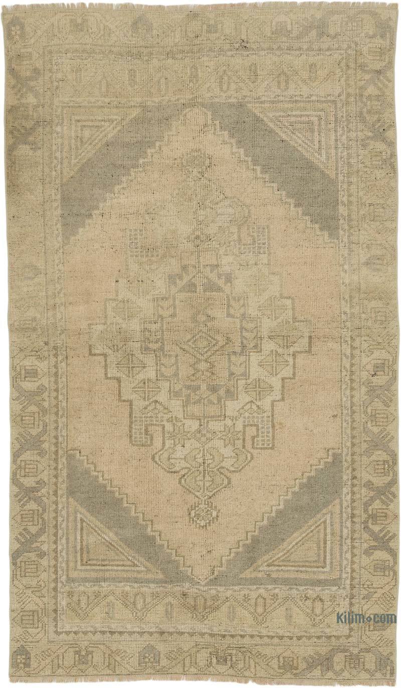 Vintage Turkish Hand-Knotted Rug - 3' 10" x 6' 7" (46" x 79") - K0069487