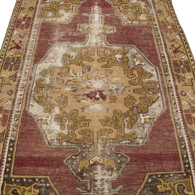 Vintage Turkish Hand-Knotted Rug - 3' 10" x 6' 9" (46" x 81") - K0069492