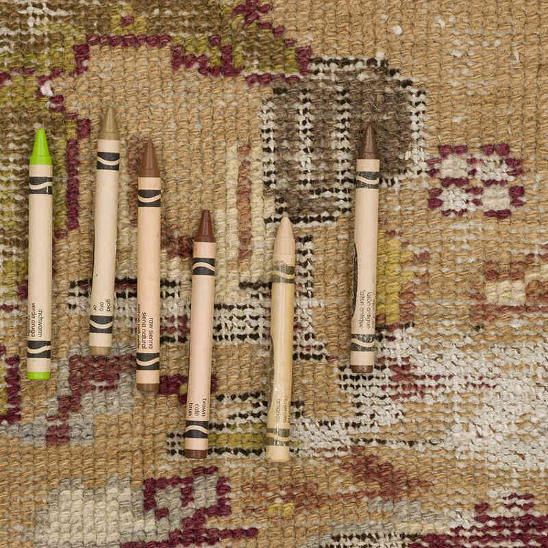 Vintage Turkish Hand-Knotted Rug - 3' 10" x 6' 9" (46" x 81") - K0069492