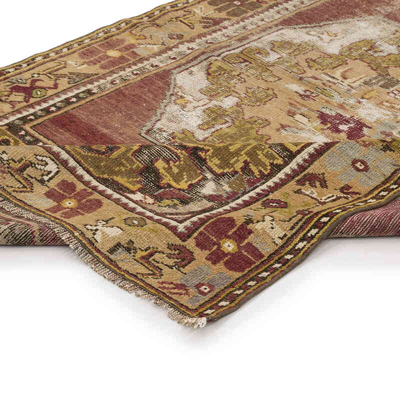 Vintage Turkish Hand-Knotted Rug - 3' 10" x 6' 9" (46" x 81") - K0069492