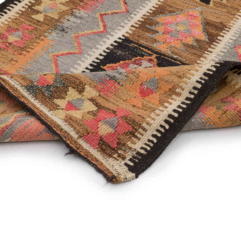 Vintage Tribal Kilim Runner - 3' 1" x 10'  (37" x 120") - K0069494