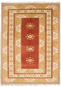Vintage Turkish Hand-Knotted Rug - 6' 7" x 9'  (79" x 108")