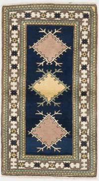El Dokuma Vintage Halı - 86 cm x 152 cm