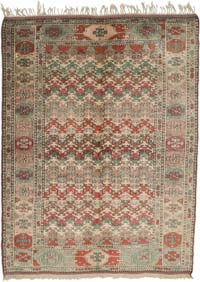El Dokuma Vintage Halı - 179 cm x 235 cm