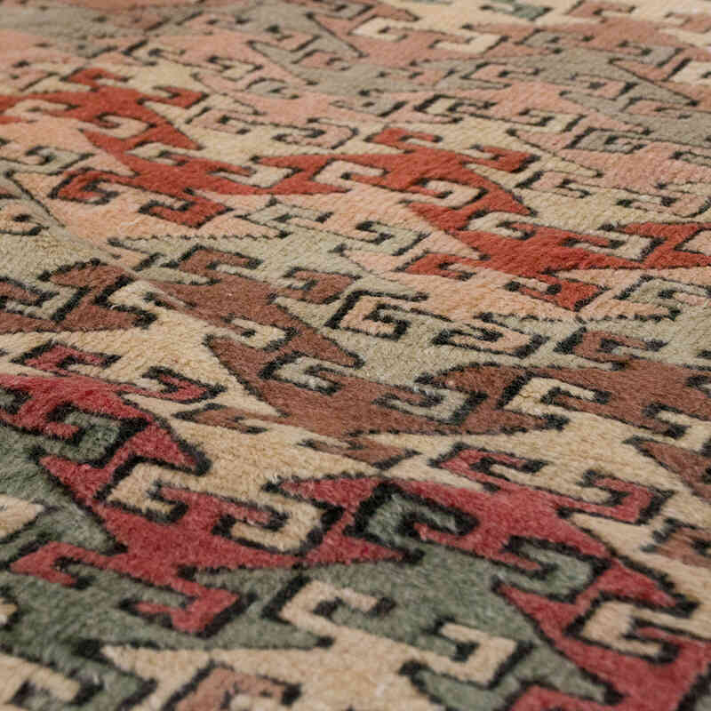 Alfombra Vintage Turca Anudada a Mano - 179 cm x 235 cm - K0069511