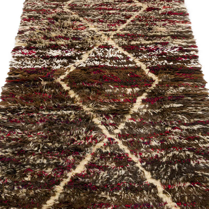 Yeni Fas Stili El Dokuma Tulu Yolluk - 91 cm x 207 cm - K0069521