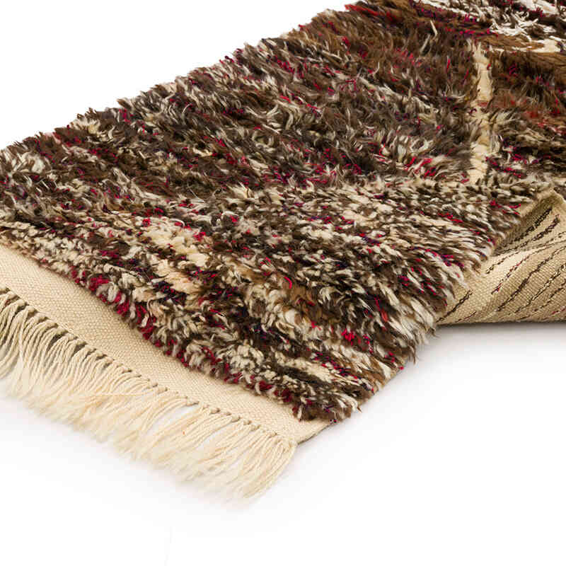 Yeni Fas Stili El Dokuma Tulu Yolluk - 91 cm x 207 cm - K0069521