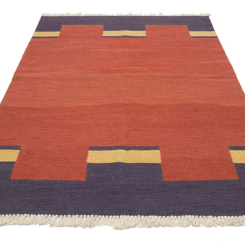 Yeni Kök Boya El Dokuma Kilim - 122 cm x 187 cm - K0069525