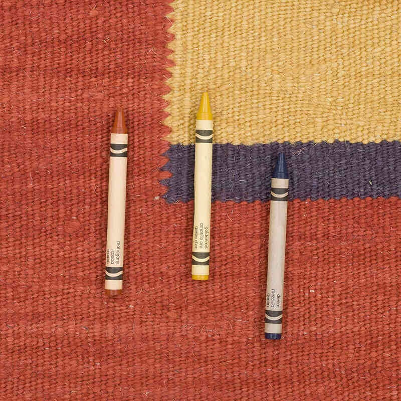 Yeni Kök Boya El Dokuma Kilim - 122 cm x 187 cm - K0069525