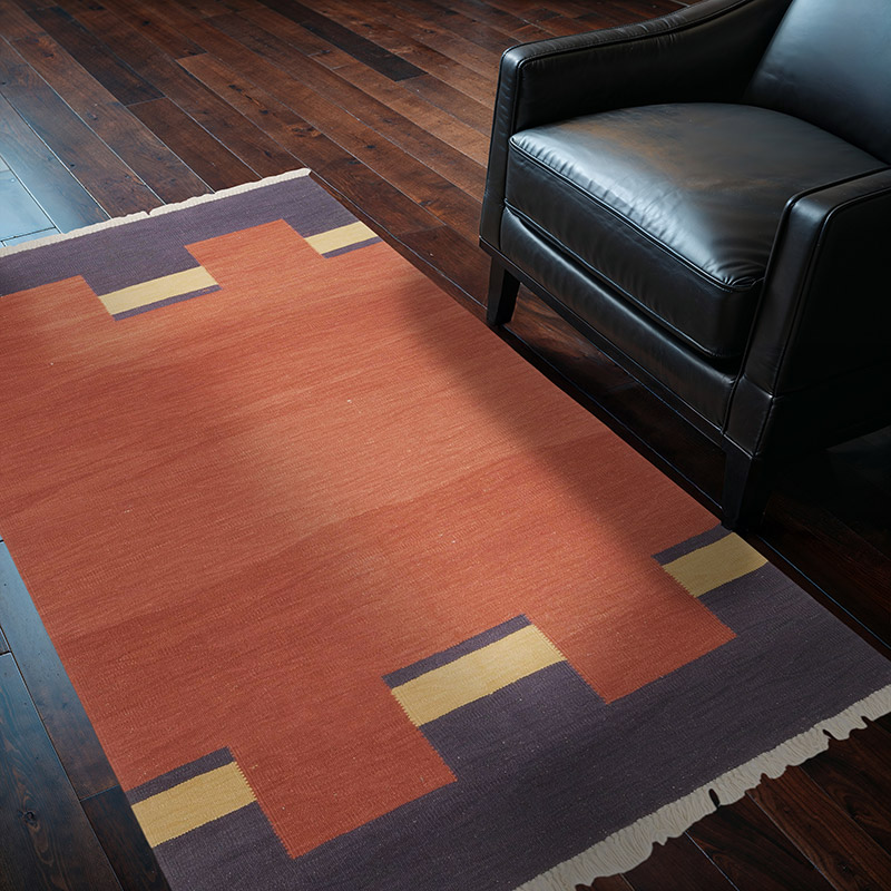 Nueva Alfombra Turca Kilim - 122 cm x 187 cm - K0069525