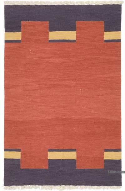 Yeni Kök Boya El Dokuma Kilim - 122 cm x 187 cm
