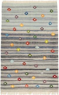Yeni Kök Boya El Dokuma Kilim - 112 cm x 174 cm