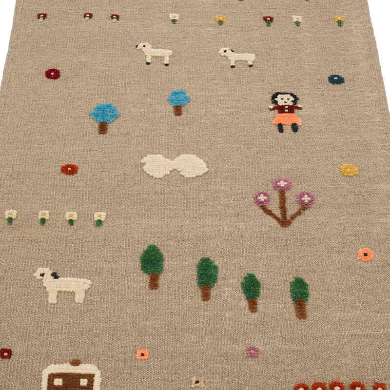 Nueva Alfombra Turca Kilim - 89 cm x 142 cm - K0069529