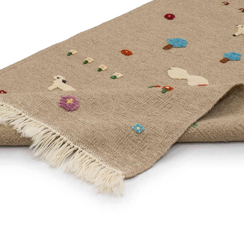 Nueva Alfombra Turca Kilim - 89 cm x 142 cm - K0069529