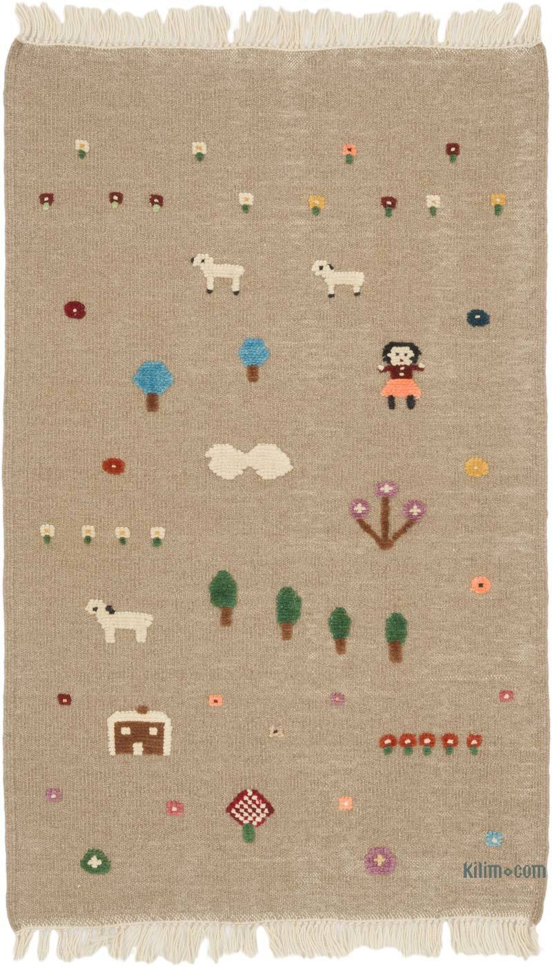 Nueva Alfombra Turca Kilim - 89 cm x 142 cm - K0069529