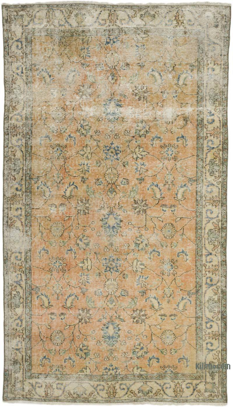 Vintage Turkish Hand-Knotted Rug - 3' 9" x 6' 8" (45" x 80") - K0069543