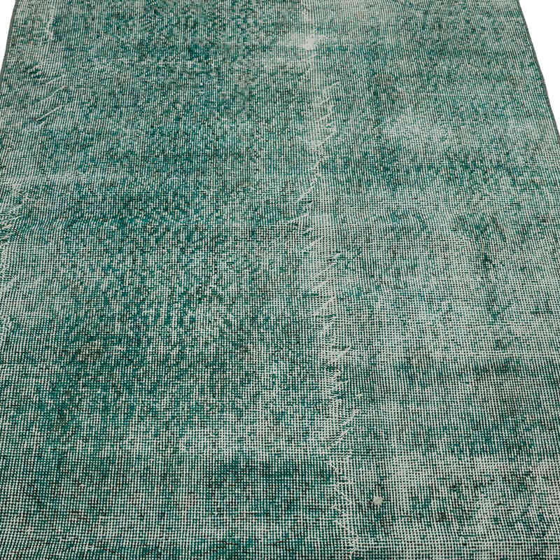 Over-dyed Vintage Hand-Knotted Turkish Rug - 3' 4" x 7' 2" (40" x 86") - K0069545