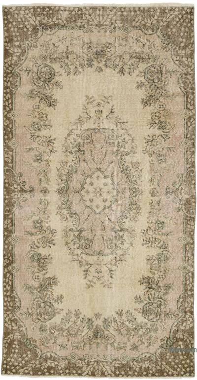 El Dokuma Vintage Hali - 108 cm x 206 cm