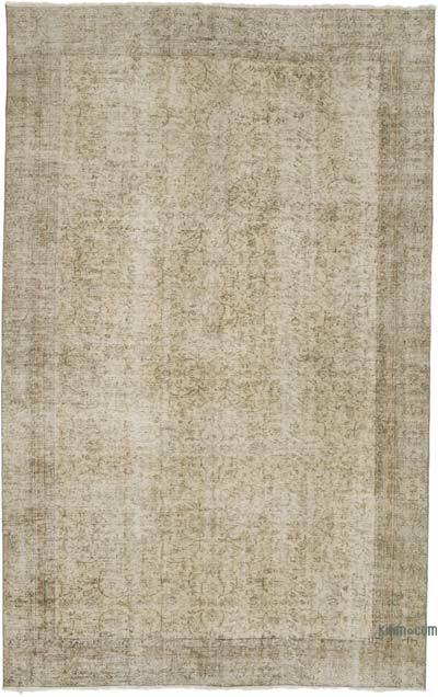 Alfombra Vintage Turca Anudada a Mano - 187 cm x 298 cm