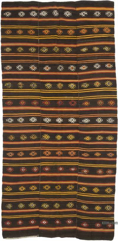 Vintage Anatolian Kilim Rug - 180 cm x 388 cm