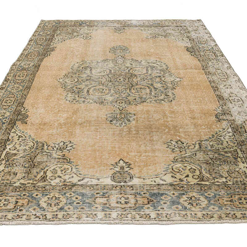 Vintage Turkish Hand-Knotted Rug - 5' 3" x 8' 5" (63" x 101") - K0069557