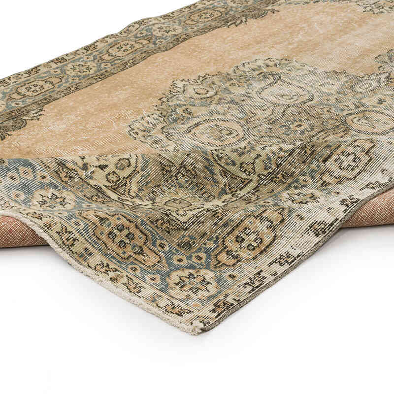 Vintage Turkish Hand-Knotted Rug - 5' 3" x 8' 5" (63" x 101") - K0069557