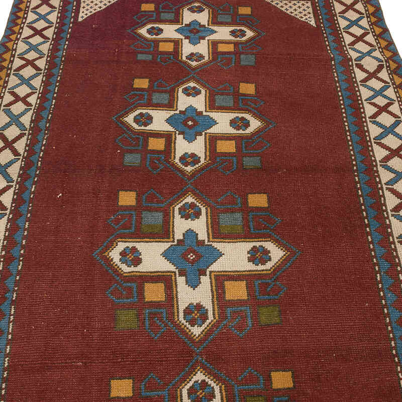 Vintage Turkish Hand-Knotted Rug - 4' 2" x 5' 10" (50" x 70") - K0069570